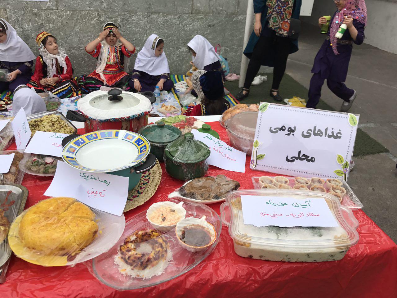 جشنواره غذای سالم بومی، محلی باران اندیشه